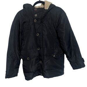 Coogi Kids Black Hooded Jacket Sz 10/12